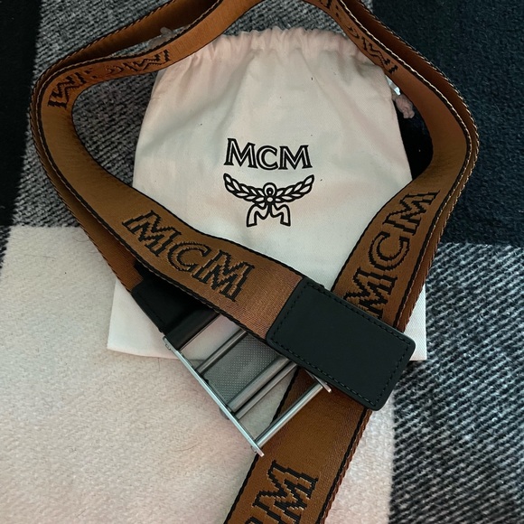 Authentic MCM Web Belt - Picture 4 of 4